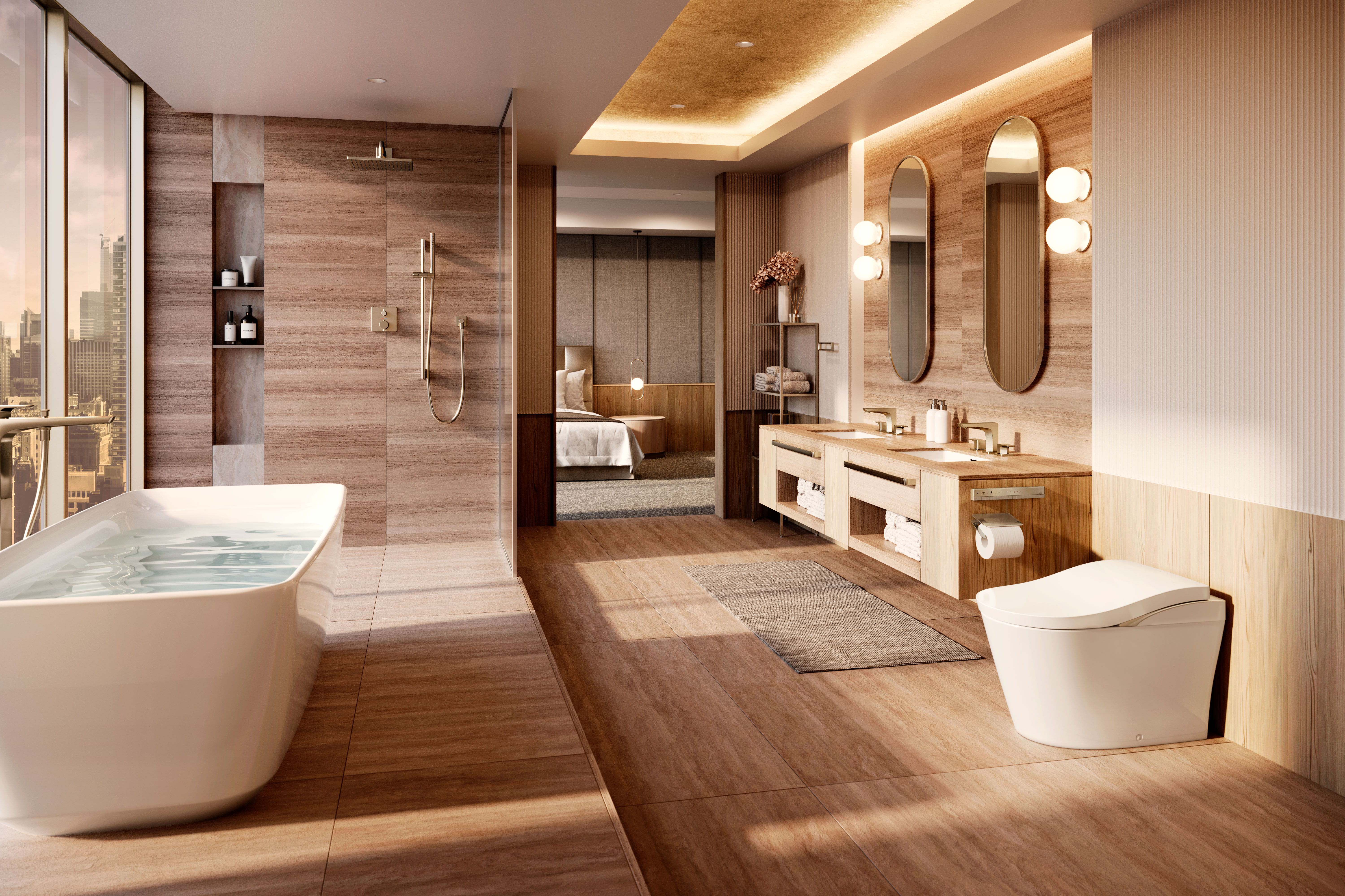 TOTO’s bathroom products enhance home value and offer an impressive ROI even in uncertain economic times.